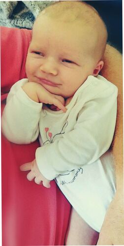 Das süßeste Babyfoto - Eva  aus Schärding