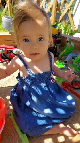 Das süßeste Babyfoto - Ruby Hazel aus Gmunden