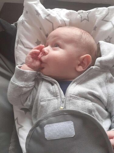 Das süßeste Babyfoto - Noel aus Wels