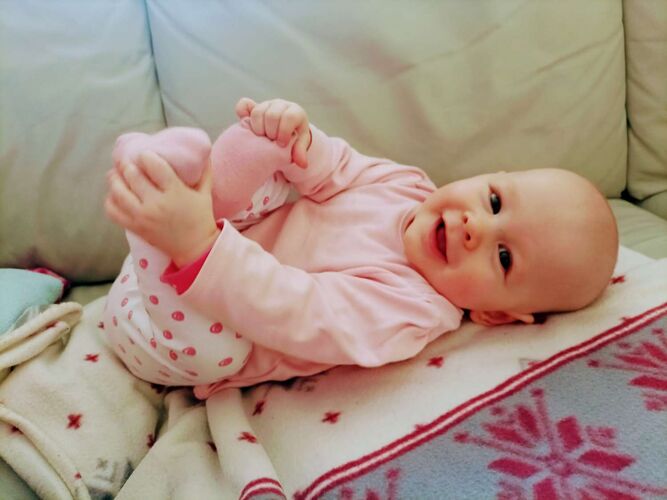 Das süßeste Babyfoto - Julia aus Linz