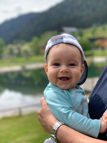 Das süßeste Babyfoto - Maksim aus Linz