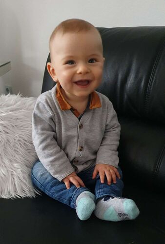 Das süßeste Babyfoto - Elian Noah Ademi aus Vöcklabruck