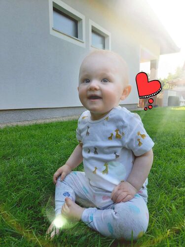 Das süßeste Babyfoto - Celine aus Wels