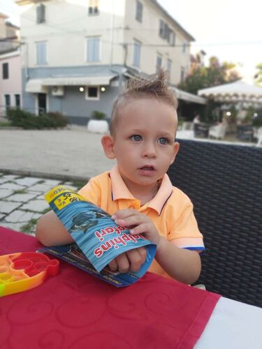 Das süßeste Babyfoto - Matteo-Gennaro aus Steyr