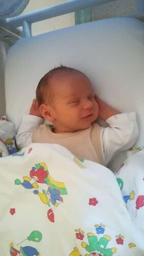 Das süßeste Babyfoto - Fabian aus Wels