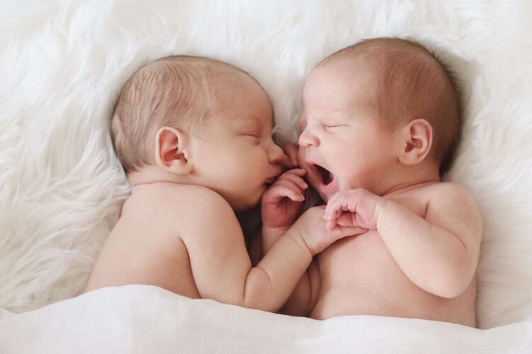Das süßeste Babyfoto - Tobias und Simon aus Amstetten
