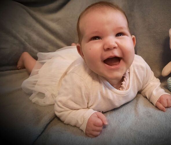 Das süßeste Babyfoto - Olivia aus Urfahr-Umgebung