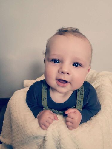 Das süßeste Babyfoto - Fynn aus Schärding