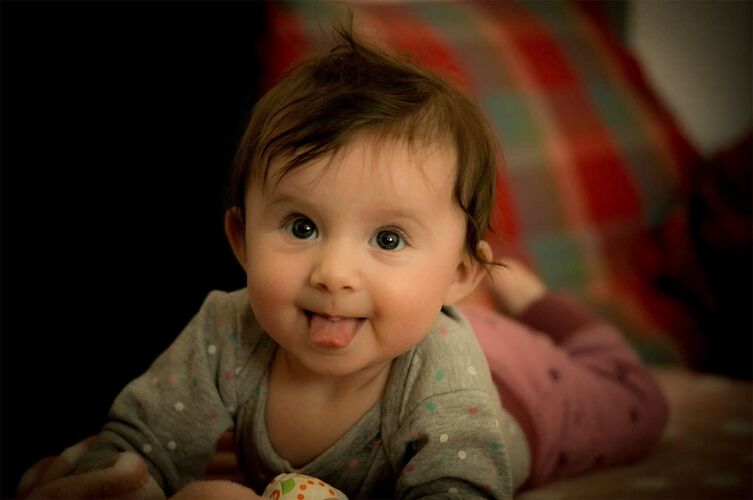 Das süßeste Babyfoto - Lea aus Kirchdorf