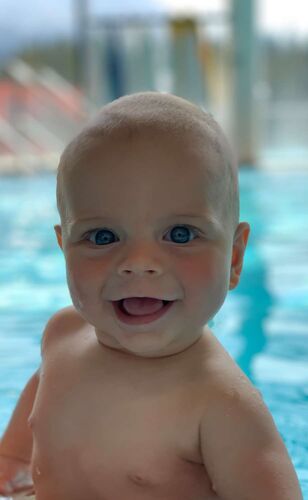Das süßeste Babyfoto - Benedikt aus Gmunden