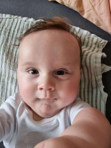 Das süßeste Babyfoto - Huber Luca aus Braunau