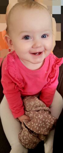 Das süßeste Babyfoto - Laura Andrina aus Schärding