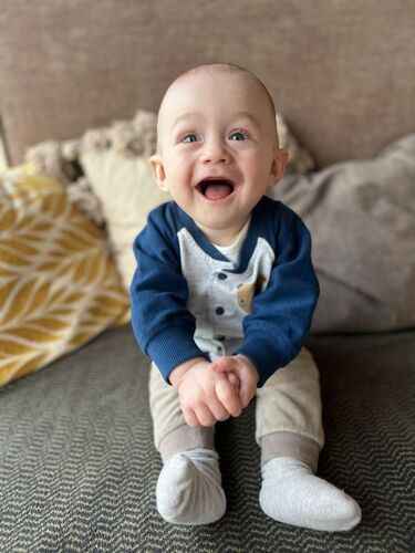 Das süßeste Babyfoto - Matthias aus Ried