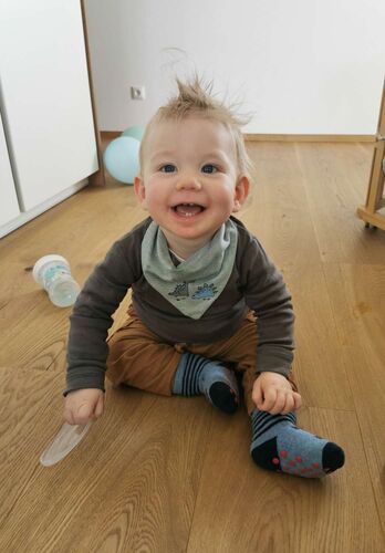 Das süßeste Babyfoto - Finn aus Rohrbach