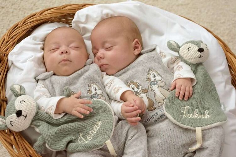 Das süßeste Babyfoto - Jonas und Jakob aus Rohrbach