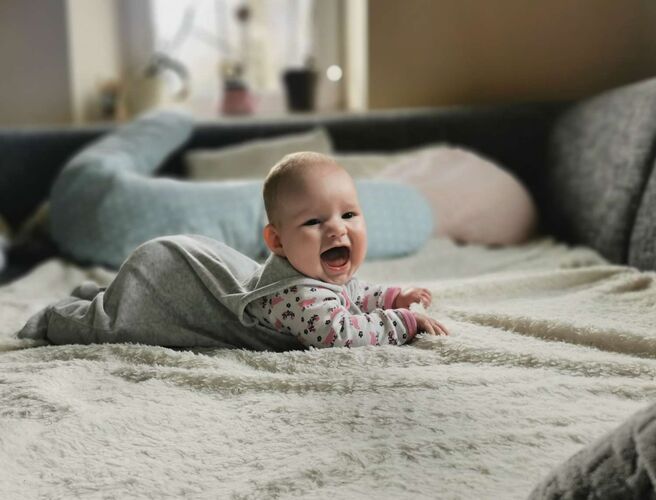 Das süßeste Babyfoto - Lilien  aus Kirchdorf