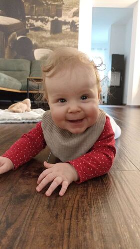 Das süßeste Babyfoto - Lea aus Ried