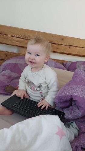 Das süßeste Babyfoto - Lara aus Amstetten