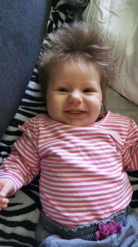 Das süßeste Babyfoto - Leonie aus Kirchdorf