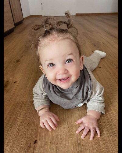 Das süßeste Babyfoto - Lia Emilia aus Linz-Land