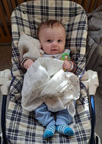 Das süßeste Babyfoto - David aus Vöcklabruck