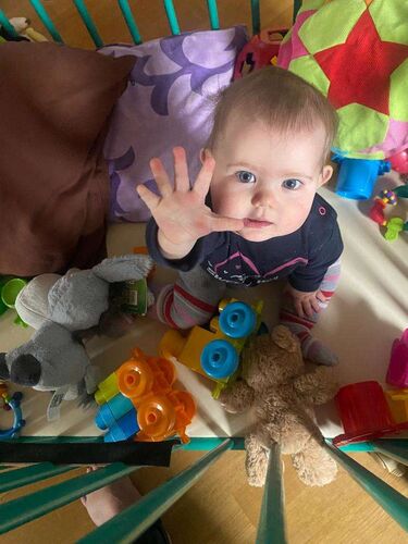 Das süßeste Babyfoto - Elisa  aus Ried