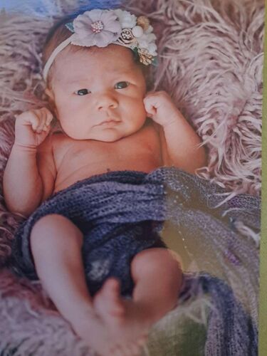 Das süßeste Babyfoto - Hannah aus Schärding