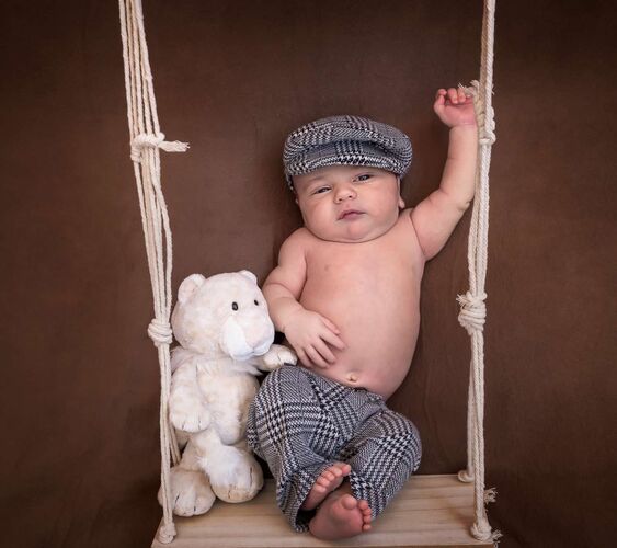 Das süßeste Babyfoto - Aslam Nicot aus Linz