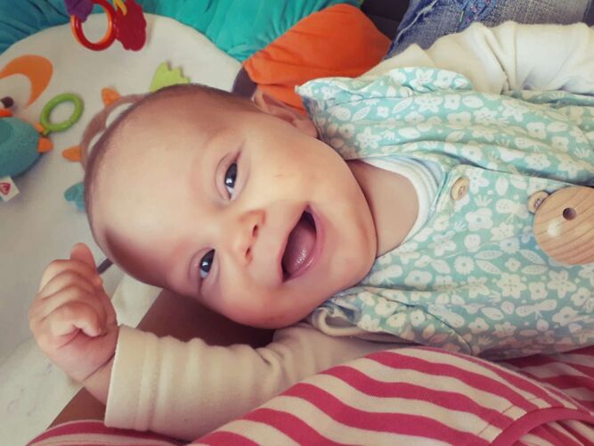 Das süßeste Babyfoto - Franziska aus Linz-Land