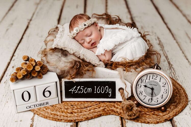 Das süßeste Babyfoto - Liara-Malea aus Wels