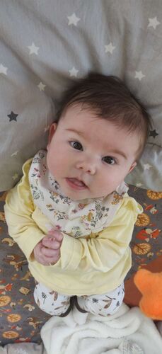 Das süßeste Babyfoto - Lina aus Rohrbach