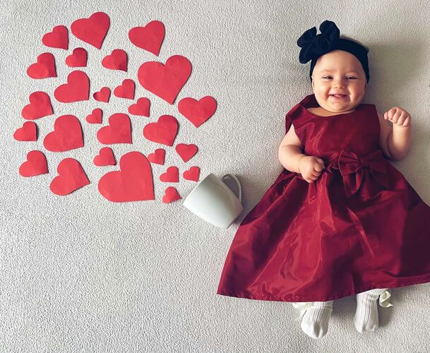 Das süßeste Babyfoto - Emilia aus Linz-Land