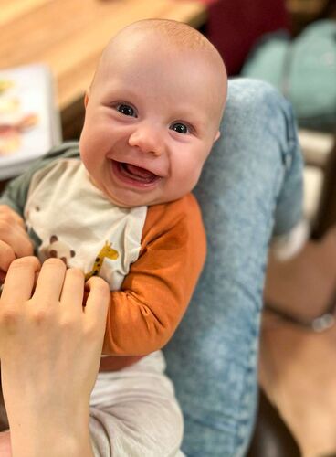 Das süßeste Babyfoto - Aaron aus Ried