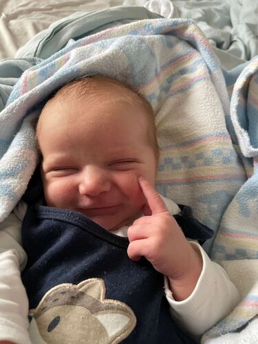 Das süßeste Babyfoto - Maximilian aus Linz-Land