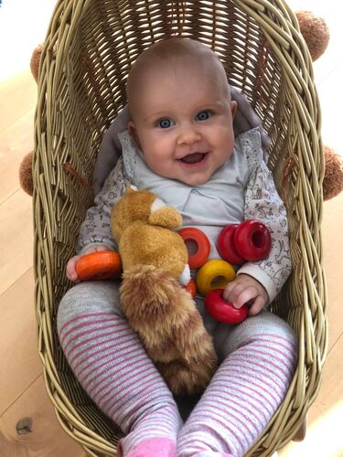 Das süßeste Babyfoto - Roxana aus Rohrbach