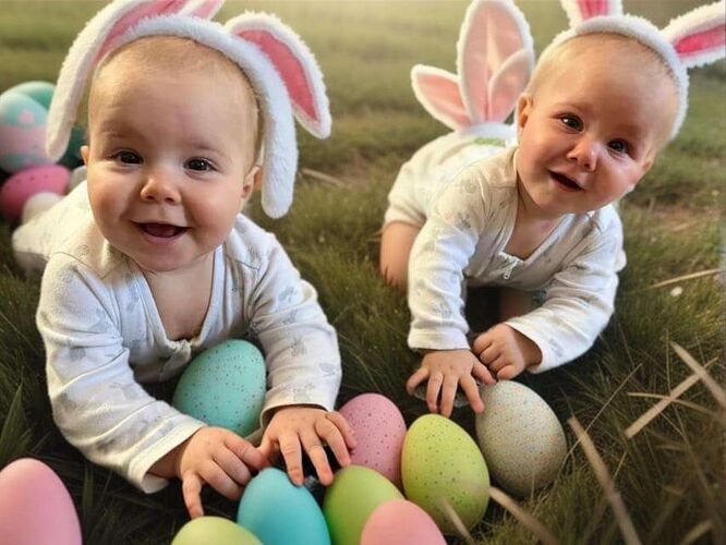 Das süßeste Babyfoto - Soraya & Selena aus Perg