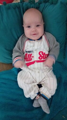 Das süßeste Babyfoto - James Liam aus Eferding