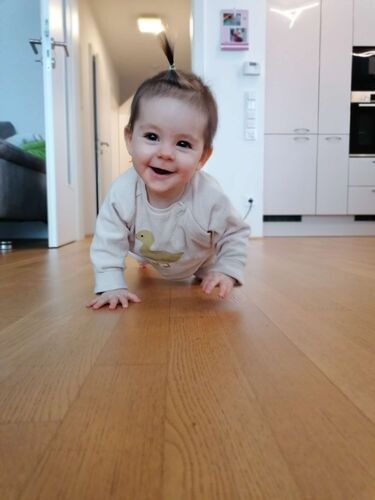 Das süßeste Babyfoto - Milena aus Ried