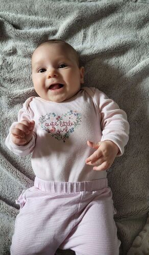 Das süßeste Babyfoto - Emilia aus Rohrbach