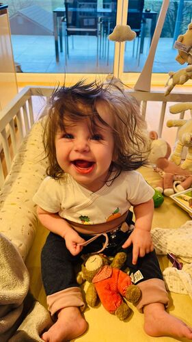 Das süßeste Babyfoto - Nadine aus Rohrbach