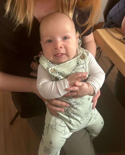 Das süßeste Babyfoto - Oliver aus Eferding