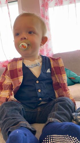 Das süßeste Babyfoto - Luca Matteo aus Linz