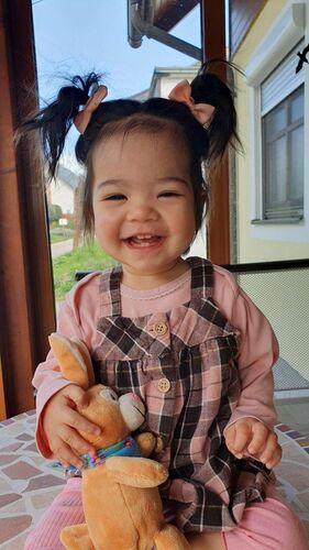 Das süßeste Babyfoto - Mathea aus Vöcklabruck