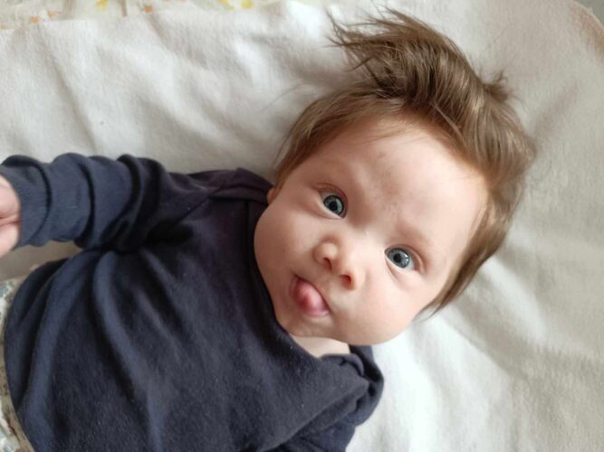 Das süßeste Babyfoto - Alva aus Steyr