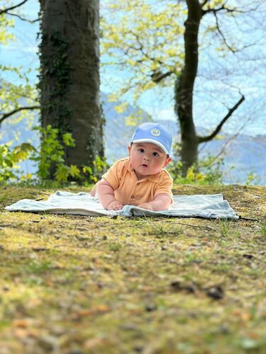 Das süßeste Babyfoto - Milan aus Wels