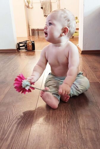 Das süßeste Babyfoto - Julian aus Eferding