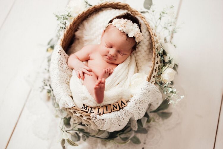 Das süßeste Babyfoto -  Melina aus Kirchdorf