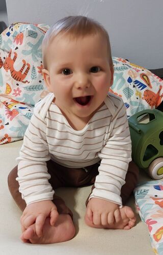 Das süßeste Babyfoto -  David aus Grieskirchen