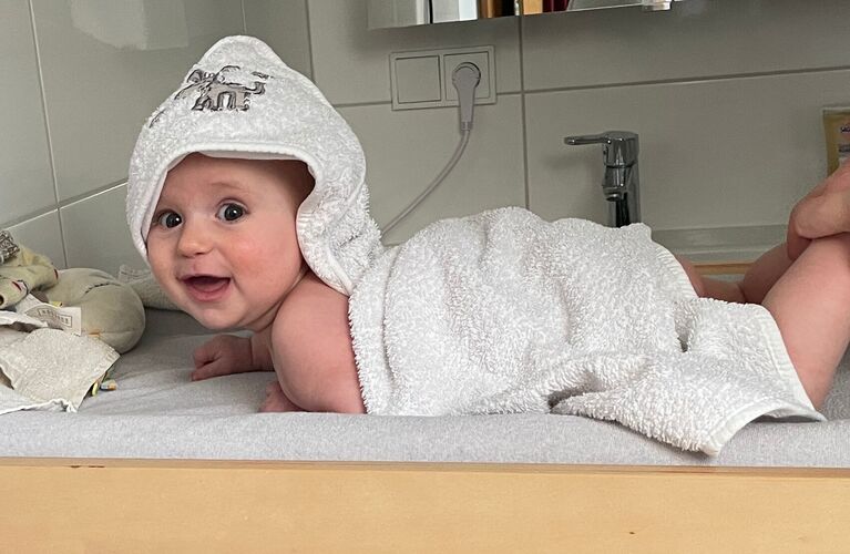 Das süßeste Babyfoto -  Elias aus Schärding