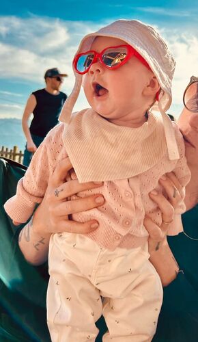 Das süßeste Babyfoto -  Mara Lou aus Kirchdorf